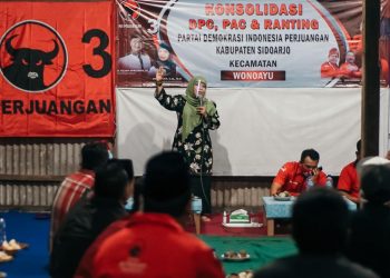 Kader PDIP Satu Komando Menangkan Kelana-Astutik