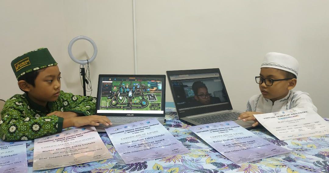 Siswa SD (IT) Nurul Hikmah Sabet Juara Robotic Virtual Asia Pasific