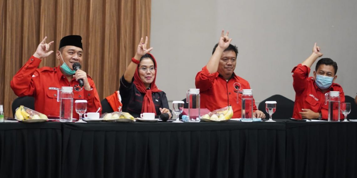 Kader  PDIP Sidoarjo Diminta Jaga Soliditas Partai