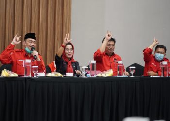 Kader  PDIP Sidoarjo Diminta Jaga Soliditas Partai