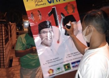 Tim BHS-Taufiq Terus Perbaiki APK Ada Logo Pemkab dan KPU Sidoarjo