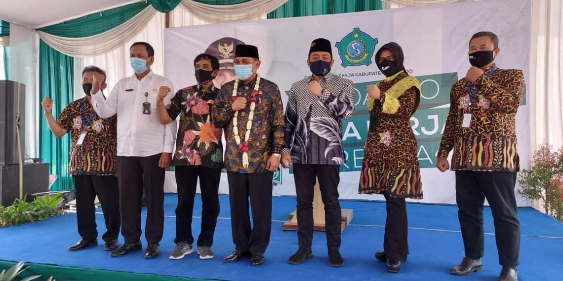 Pj Bupati Hudiyono Buka Bursa Kerja Terbuka Sidoarjo 2020