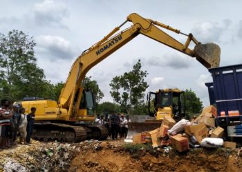 Bea Cukai Madura Musnahkan 3 Juta Rokok Ilegal
