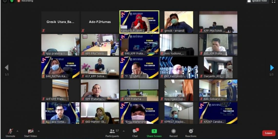 Genjot Patuh Pajak, DJP Jatim II Gelar Forum Tax Center Bersama 9 Perguruan Tinggi