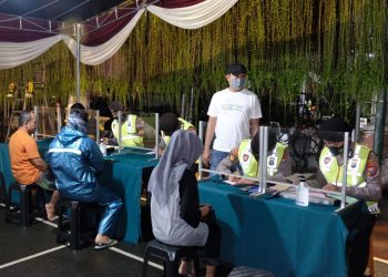 Polresta Sidoarjo Galakkan Lagi Operasi Yustisi Masker