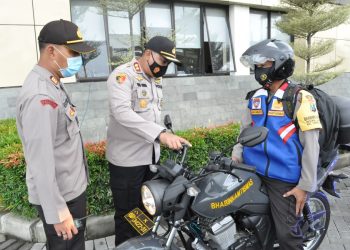 Optimalkan Bhabinkamtibmas Cegah Covid-19 di Sidoarjo