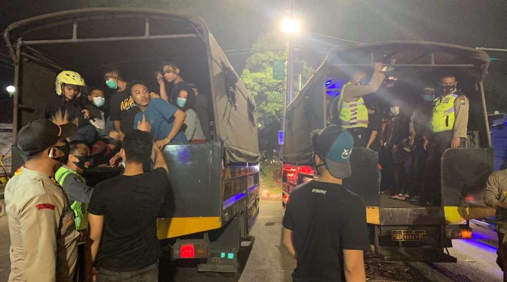 Tes Rapid Ratusan Pebalap Liar Sidoarjo