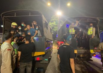 Tes Rapid Ratusan Pebalap Liar Sidoarjo