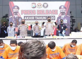 Kriminalitas Tahun 2020 di Sidoarjo Menurun