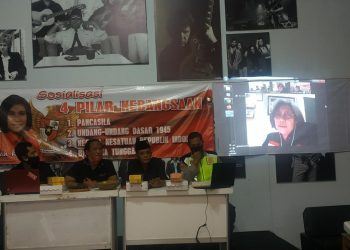 Sosialisasi Empat Pilar, Indah Kurnia Ajak Warga Wage Jadi Pancasilais Sejati