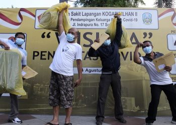 Rumah Sakit Lapangan Surabaya Sembuhkan 4.544 Pasien Covid-19