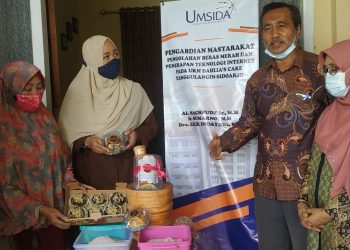 Genjot Omzet UMKM, Dosen Umsida Ciptakan Variasi Olahan Beras Merah