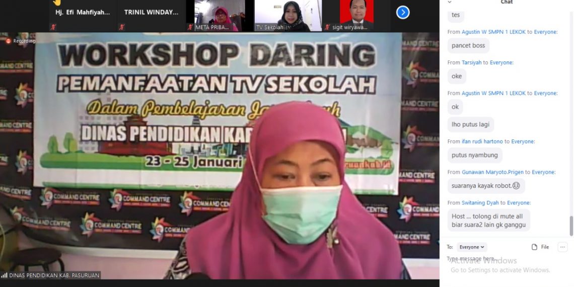 Ratusan Guru Ikuti Workshop Daring Pemanfaatan TV Sekolah