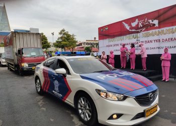 Polda Jatim Kirim Bantuan Korban Banjir Kalsel dan Gempa Bumi Mamuju
