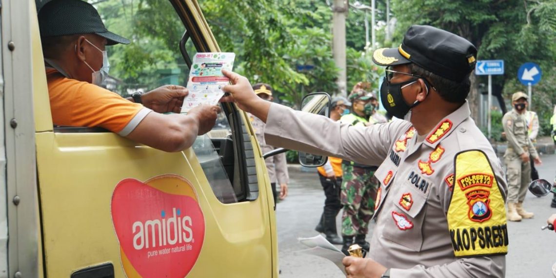 Awali PPKM, Sidoarjo Edukasi Masyarakat Disiplin Protokol Kesehatan