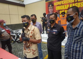Gelapkan Satu Truk Sepeda Pancal MTB, Polresta Sidoarjo Bekuk Dua Pelaku