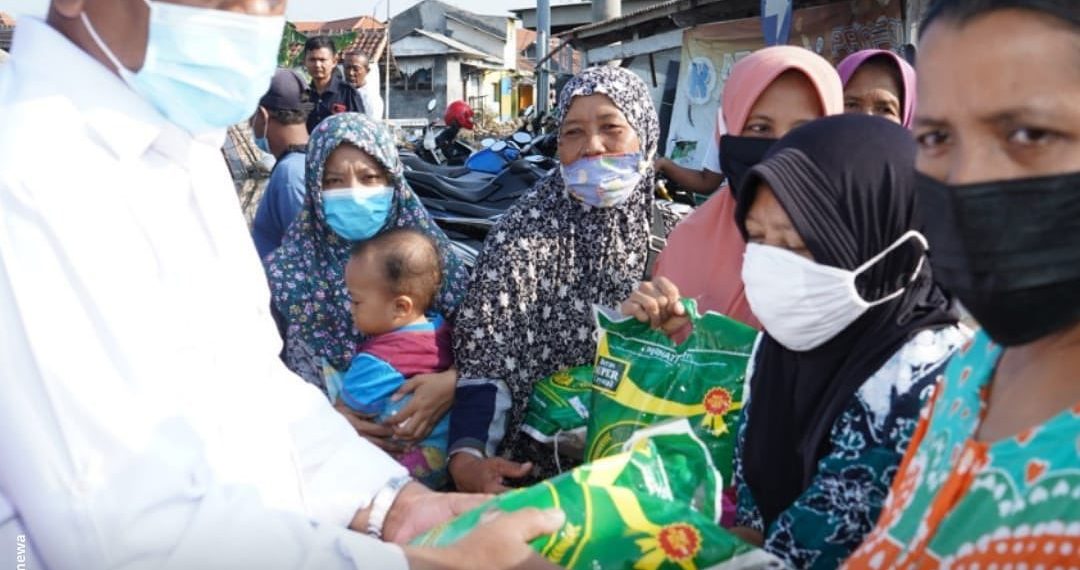 Empati Anggota DPR RI Rahmat Muhajirin Terhadap Korban Banjir Tanggulangin