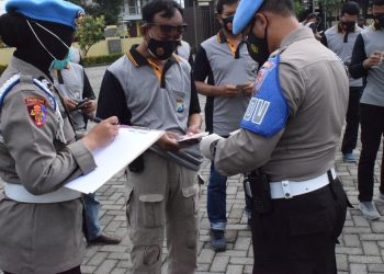 Propam Polda Jatim Ops Gaktibplin di Polresta Sidoarjo