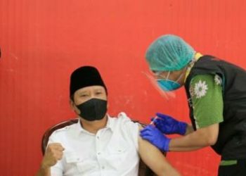Bupati Pasuruan Divaksin Sinovac Kedua Kalinya