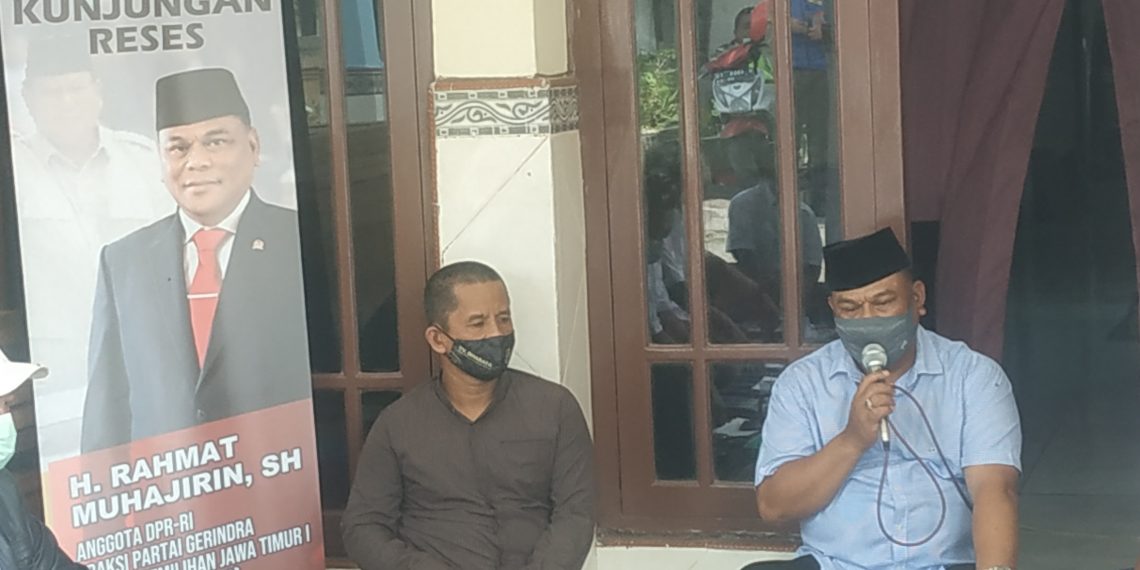 Reses DPR RI Rahmat Muhajirin Dilapori Dana BK Desa Tak Merata