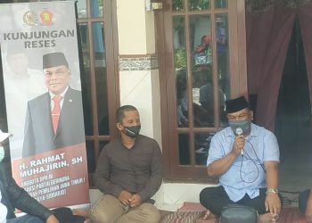 Reses DPR RI Rahmat Muhajirin Dilapori Dana BK Desa Tak Merata