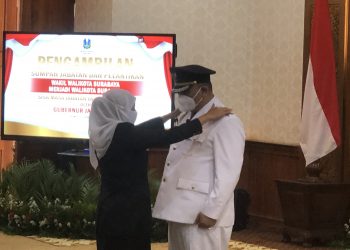Whisnu Sakti Buana Jabat Wali Kota Surabaya Selama Seminggu