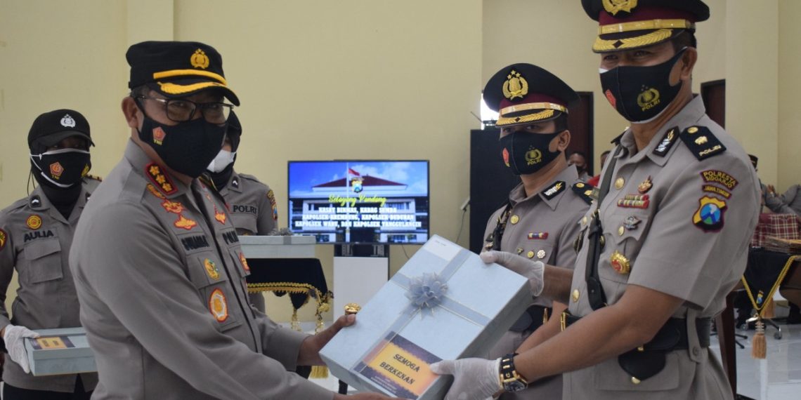 Enam Pejabat Polresta Sidoarjo Dimutasi