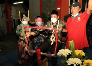 Desa Bungurasih  Miliki 11 Alat Fitnes Out Door