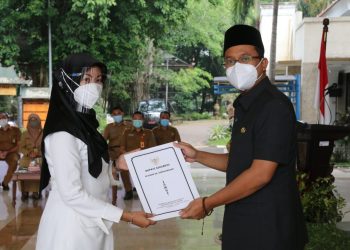 Hendak Pensiun, Tenaga Honorer Jadi Pegawai Kontrak Pemkab Sidoarjo