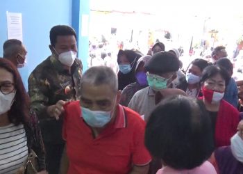 Kerumunan Vaksinasi, Wabup Subandi Tegur Kapuskesmas Kota Sidoarjo