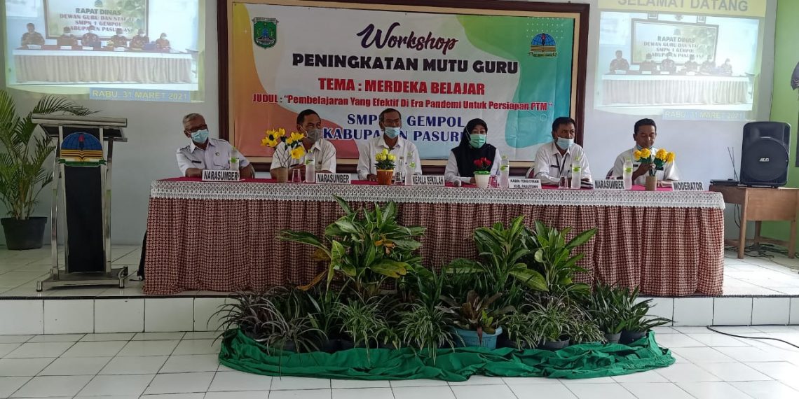 Jelang PTM, Mutu Guru Terus Ditingkatkan