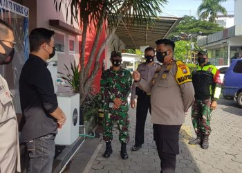 Wakapolresta Sidoarjo Cek Pengamanan Minggu Paskah