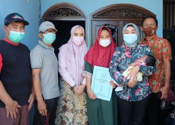 Ketua PKK Sidoarjo Kunjungi Keluarga ABK KRI Nanggala 402