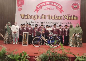 Majlis Taklim Arafah Sidoarjo Gelar Lomba Seni Anak Dan Tausyiah