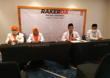 Rekom Rakerda, PKS Sidoarjo Akan Kawal Pembentukan Perda RPJMD