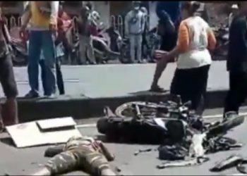 Belanja Lebaran, 3 Pemotor Tewas Dihantam Pickup