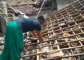 Tumpukan Mercon Meledak, Tiga Rumah di Gempol Hancur