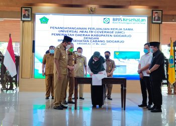 96 Persen Warga Ikuti BPJS, Kabupaten Sidoarjo Sandang Predikat UHC