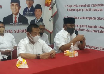 Konsolidasi Gerindra Kota Surabaya, Rahmat Muhajirin Targetkan Penambahan Kursi Legislatif