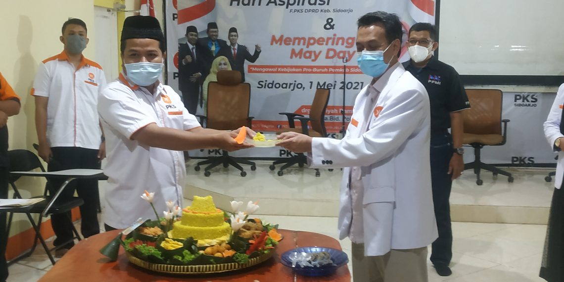 May Day, PKS Sidoarjo Launching Program Hari Aspirasi