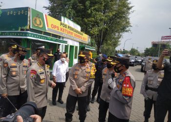 Irwasum Polri Sidak Pos Pam Terminal Bungurasih