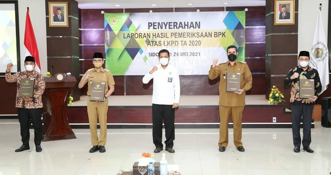 Pemkab Bangkalan Empat kali Quatrick Raih Opini WTP