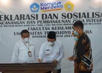 Upaya Bupati Bangkalan Ra Latif Dukung Zona Integritas di Kampus