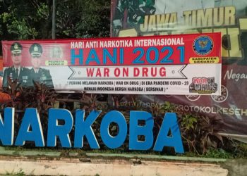 Sidoarjo Gelorakan Perang Lawan Narkoba