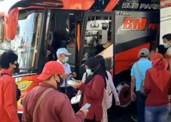 Satgas Covid-19 Gagalkan Rombongan Disparpora Studi Banding Ke Sidoarjo