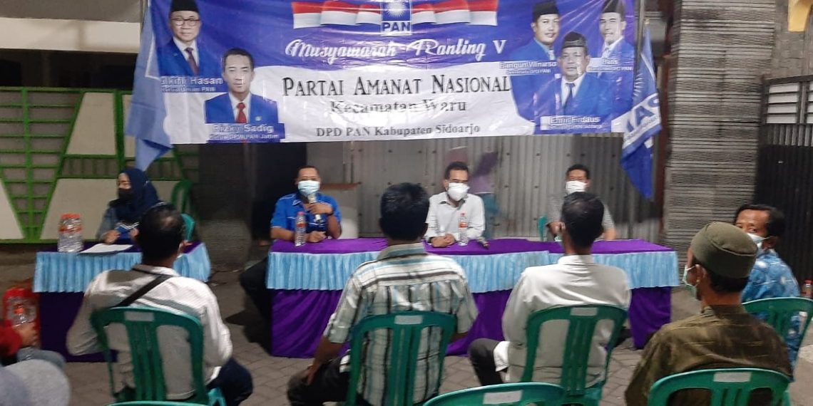 DPC PAN Waru Targetkan 15 Ribu Suara Pileg 2024