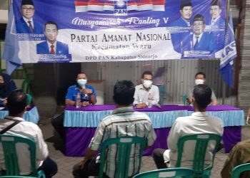 DPC PAN Waru Targetkan 15 Ribu Suara Pileg 2024