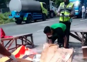 Supeltas Tewas Dilindas Dump Truk