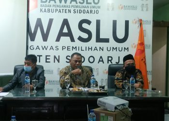 Rahmat Muhajirin Terima Masukan Bawaslu Sidoarjo Antisipasi Kerawanan Pemilu Serentak 2024