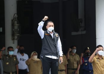 Wali Kota Surabaya Eri Cahyadi Serukan Jihad Fisabilillah Lawan Covid-19